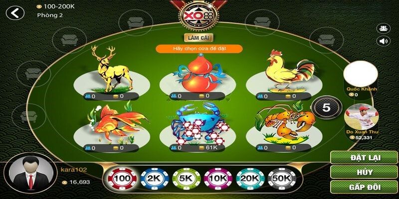 Quy trình chơi game bầu cua tôm cá Uk88 dễ thắng nhất